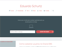 Tablet Screenshot of eduardoschurtz.com